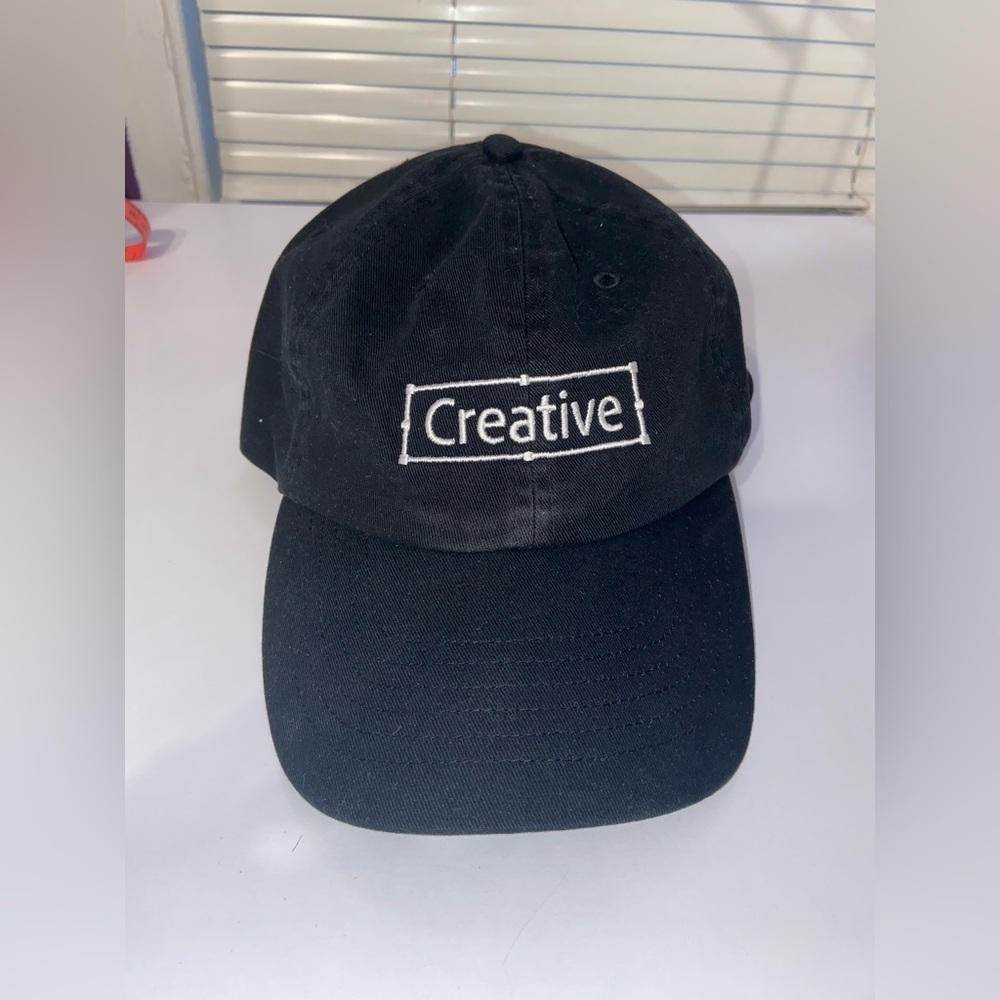 Creative x Adobe Photoshop Black Baseball Cap – 100% Cotton